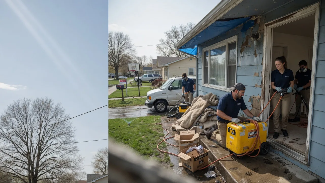 Basement Flood Cleanup in Chester Springs, PA near me